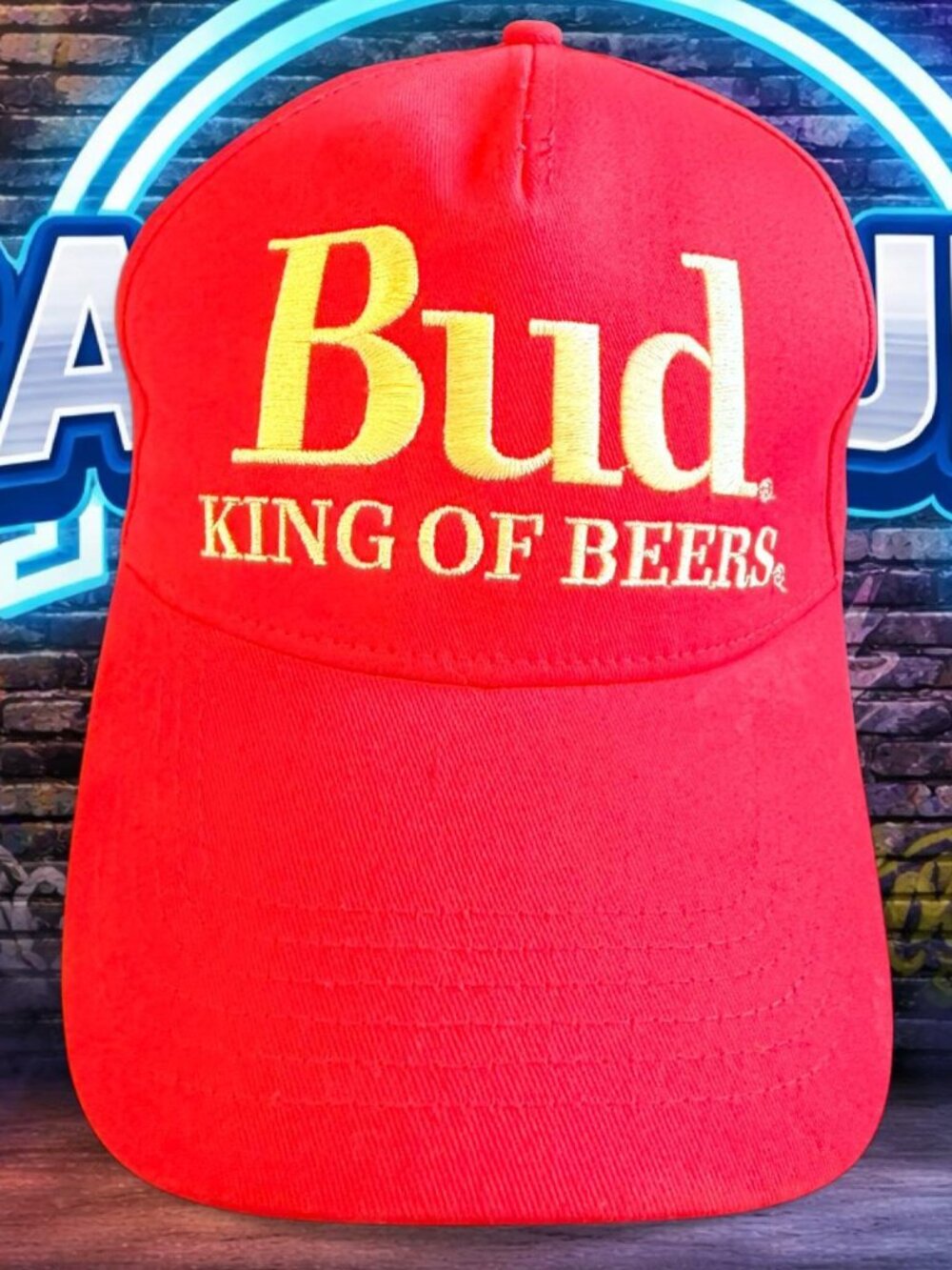 BUDWEISER CAP, UNISEX, ONE SIZE, RED